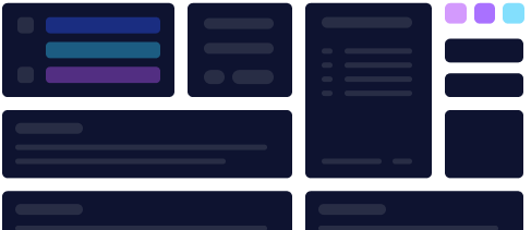 Dashboard layout at day 1